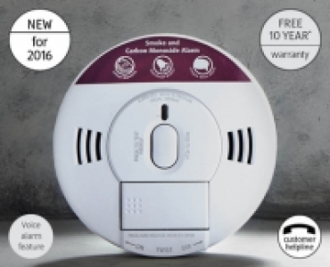 Combined Smoke and Carbon Monoxide Alarm
