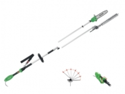 FLORABEST® 900W 2-in-1 Long-Reach Hedge Trimmer/Pruner 89.99 €