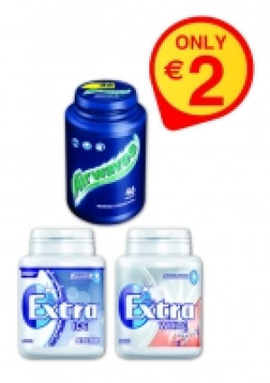 WRIGLEY’S Airwaves / Extra Chewing Gum bottles Range