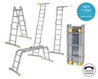 Aldi  Multifunction Aluminium Ladder