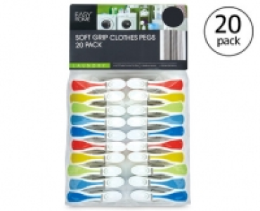 Soft Grip Clothes Pegs