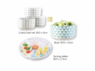 ERNESTO® Assorted Bowls/Platter 7.99 €