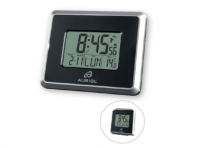 AURIOL® Radio-Controlled LCD Clock