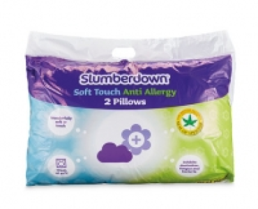 2 Anti-Allergy Pillows