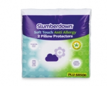 2 Anti-Allergy Pillow Protectors 4.99 €