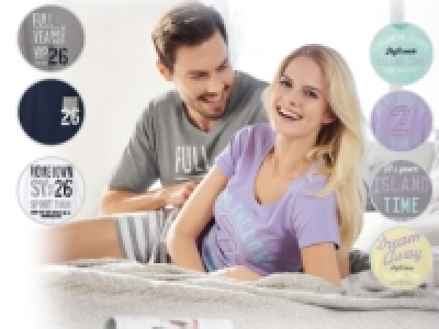 ESMARA LINGERIE®/LIVERGY® Ladies or Mens Pyjama Top 3.49 €