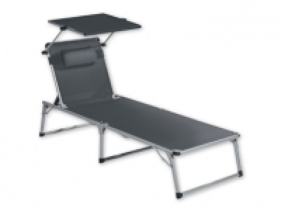 Lidl  FLORABEST® Aluminium Sun Lounger 193 x 67 x 32cm