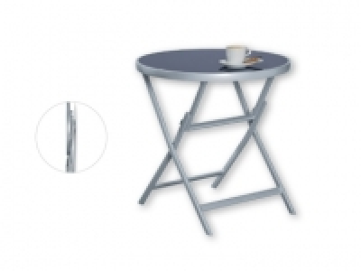 FLORABEST® Aluminium Glass Table 39.99 €