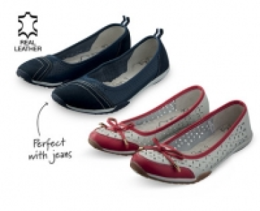 Aldi  Ladies Leather Casuals