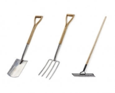 Aldi  Wooden Garden Tools