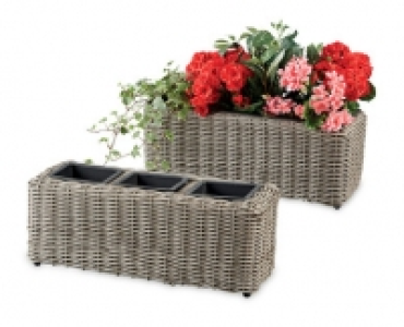 Rattan Effect Plant Containers