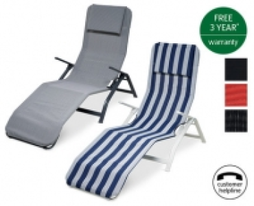 Aldi  Reclining Sunlounger