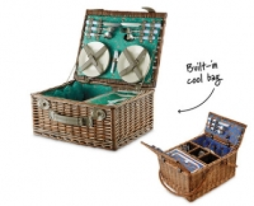 Wicker Picnic Basket