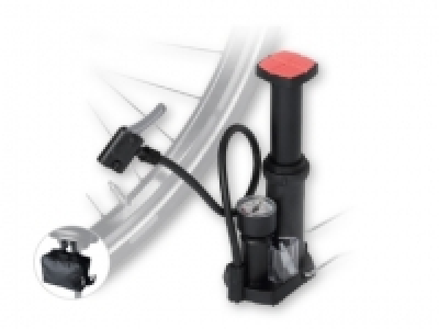 CRIVIT® Mini Foot Pump with ManometerCRIVIT® Mini Foot Pump