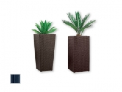 Lidl  FLORABEST® Large Wicker Planter 31 x 31 x 64cm