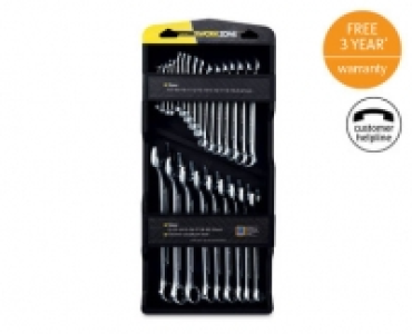 Aldi  25 Piece XL Combination Spanner Set
