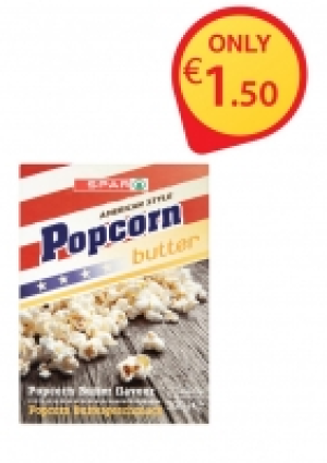 SPAR Microwave Popcorn Range
