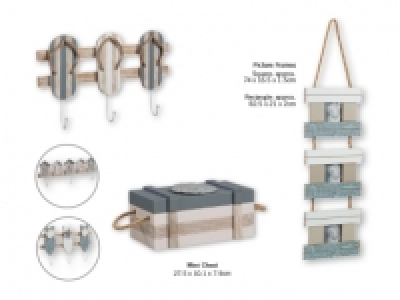 MELINERA&reg; Picture Frames/Coat Rack/Mini Chest