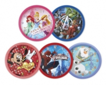 Childrens Licensed Clocks 5.99 €