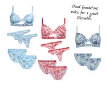 Floral Bra/Briefs