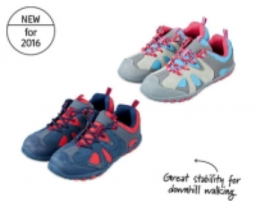 Childrens Suede Trekking Shoes