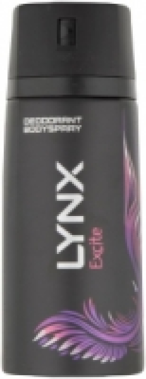 Lynx Body Spray Range 2.50 €