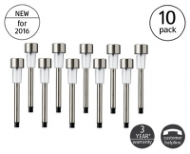 10 Solar Marker Lights