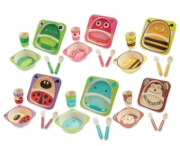 Kids Bamboo Dinner Set