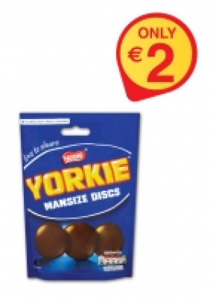 YORKIE Man Size Discs Pouch