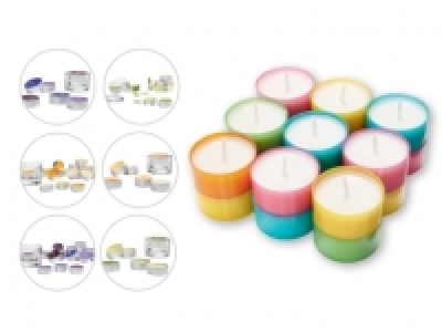 MELINERA® Coloured Tealights/ Tealight Holder