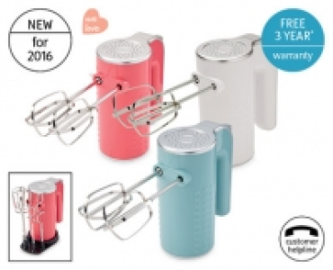 Retro Hand Mixer with Stand