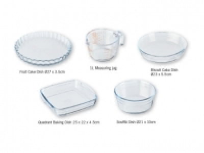 ARCUISINE® Baking Dish/Casserole Dish/Measuring Jug
