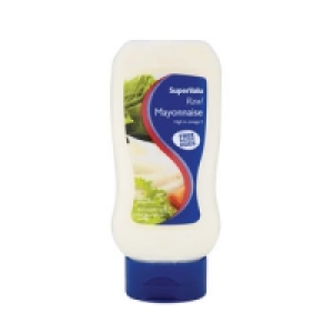 SuperValu Real Mayonnaise Squeezy Top Down 425ml