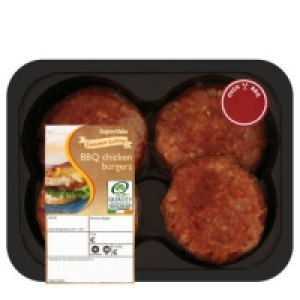 SuperValu BBQ Chicken Burgers 400g