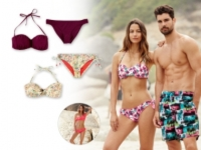 ESMARA® Ladies Bandeau Bikini Top or Bikini Bottoms