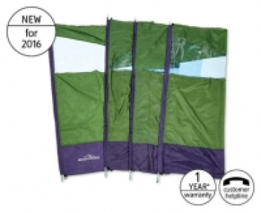 4 Pole Large Windbreak