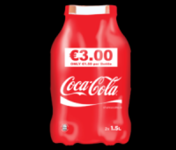 Coca Cola Twin Pack 2 x 1.5Ltr