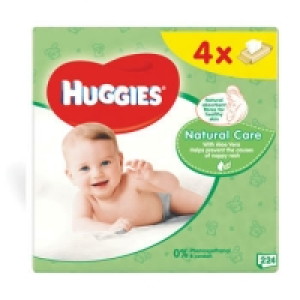 Huggies Natural Care Quad Wipes