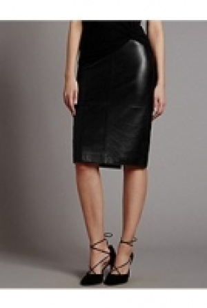 Leather Pencil Skirt 210.00&nbsp;&euro;
