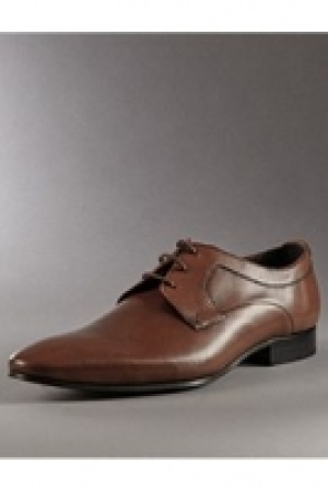 Leather Lace Up Derby Shoes 95.00 €