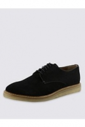 Suede Lace Up Derby Shoes 135.00 €