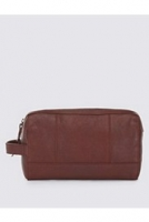 Luxury Leather Washbag 47.50 €
