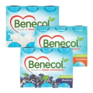 Benecol Drinking Yogurt Tropical/ Natural/ Apricot & Peach/