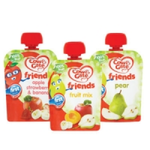 Cow & Gate Fruit Pouches Apple & Strawberry/ Fruit Mix/ Appl