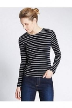 Pure Cotton Striped T-Shirt 11.50 €