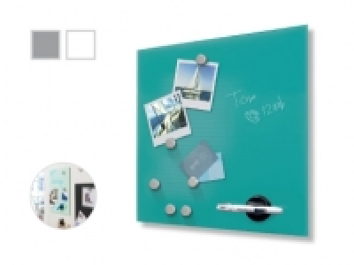 UNITED OFFICE® Glass Magnetic Board 40 x 40cm