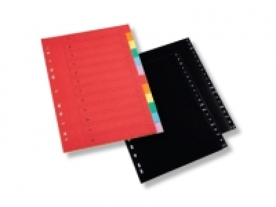 UNITED OFFICE&reg; Assorted A4 Dividers