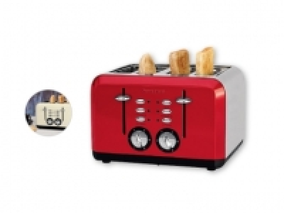 SILVERCREST KITCHEN TOOLS® 1,630W 4 Slice Toaster