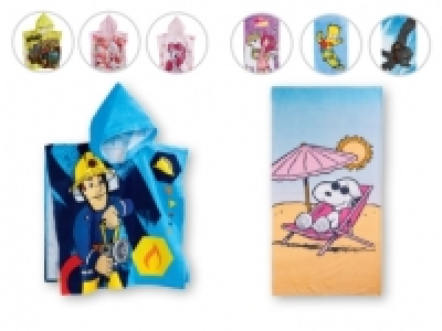 Kids Character Poncho/Towel