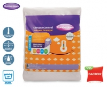 Climate Control Mattress Protector Double135 x 190cm